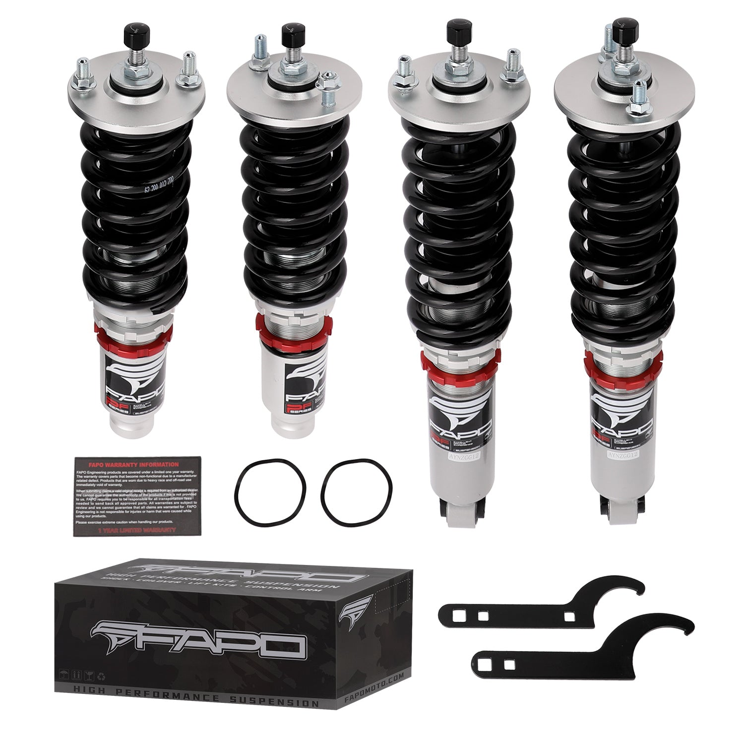 32-Level Damping Coilover For 1995-2001 Honda CR-V 1st Gen RD1-RD3 PF022020