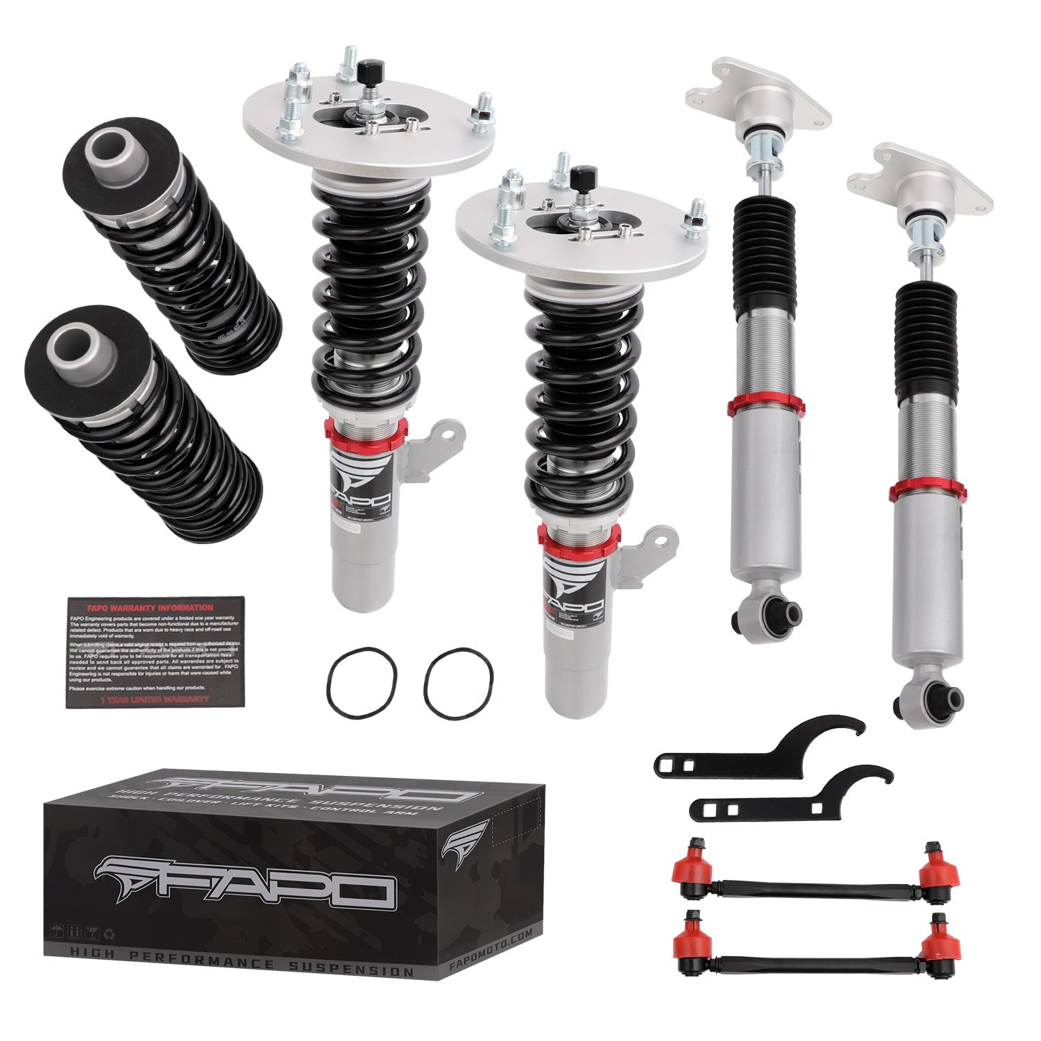 32-Level Damping Coilover For BMW 3 Series 6th Gen F30/F31/F34 2011-2021 / 4 Series 1st Gen F32/F33/F36 PF006520