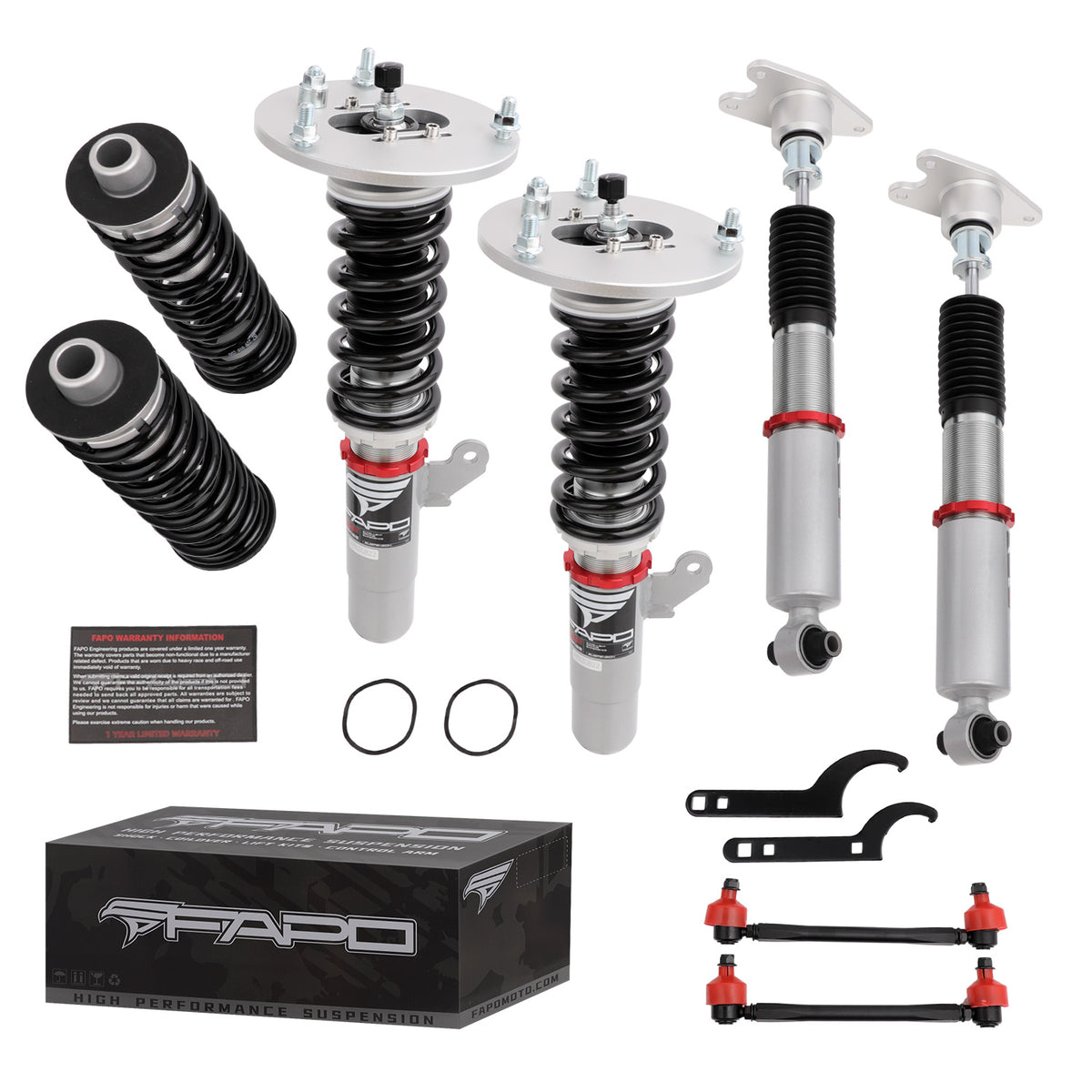 32-Level Damping Coilover For BMW 3 Series 6th Gen F30/F31/F34 2011-2021 / 4 Series 1st Gen F32/F33/F36 PF006520