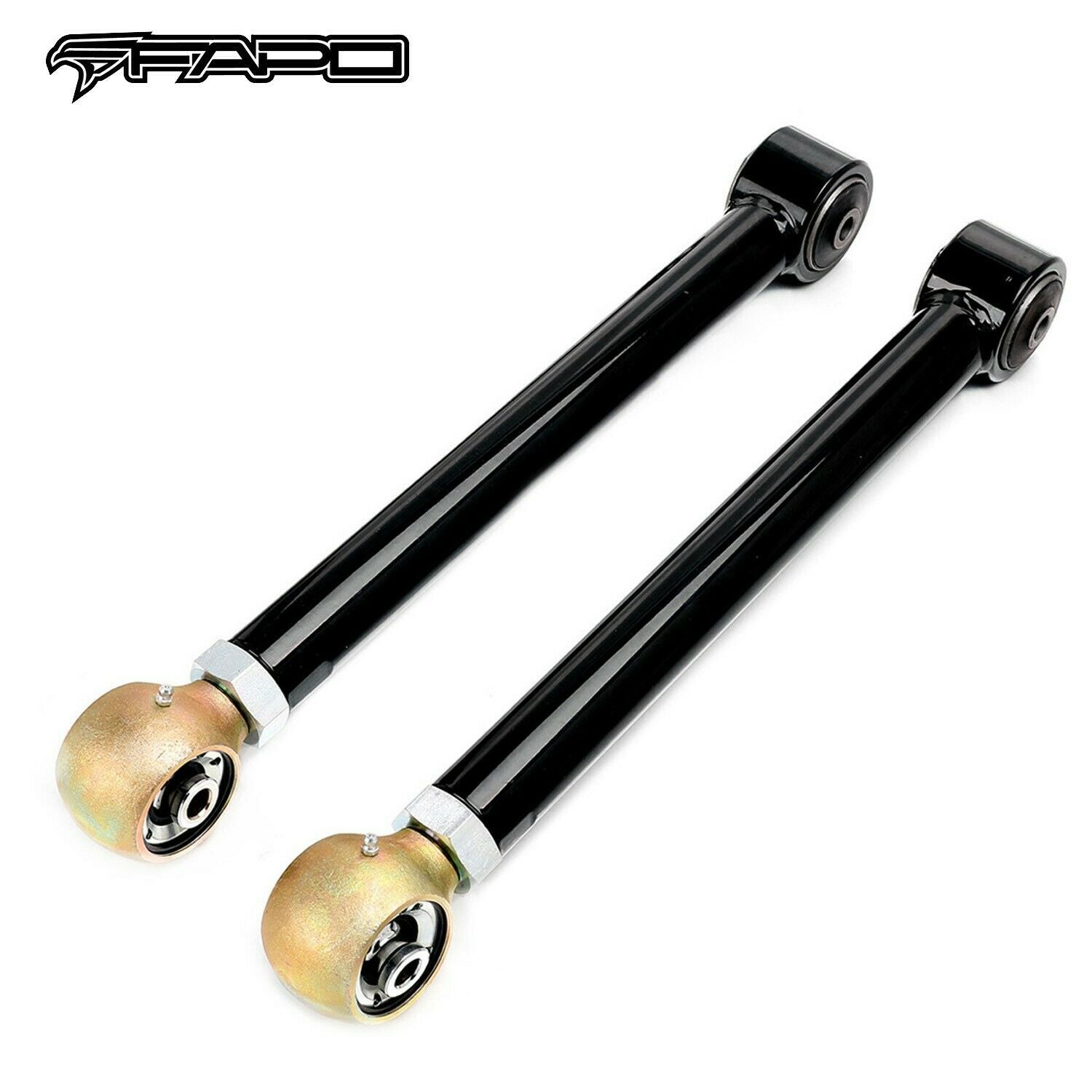 Rear Adjustable Control Arms For Jeep Wrangler 07-18 JK 0-6 in Lift Kit 4 Pcs FZ060120+FZ060140