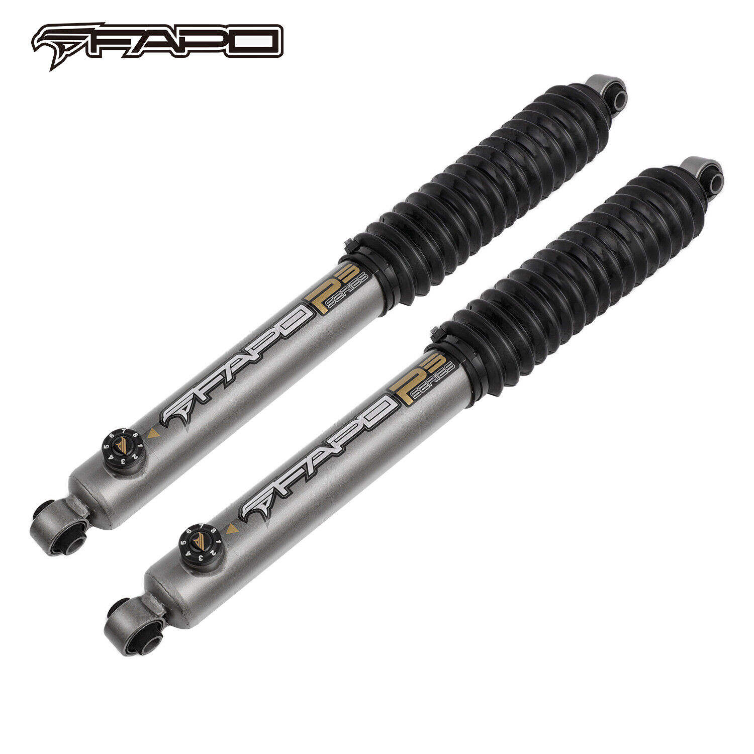 8-Stage Rear 0-4 in Lift Shocks for 2007-2021 Chevrolet Silverado 1500 PA162031 2PCS