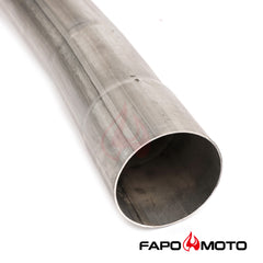 FAPO Muffler Delete Pipe Kit for Dodge Ram 2500 3500 13-17 6.7L Diesel Cummins 4in 409SS