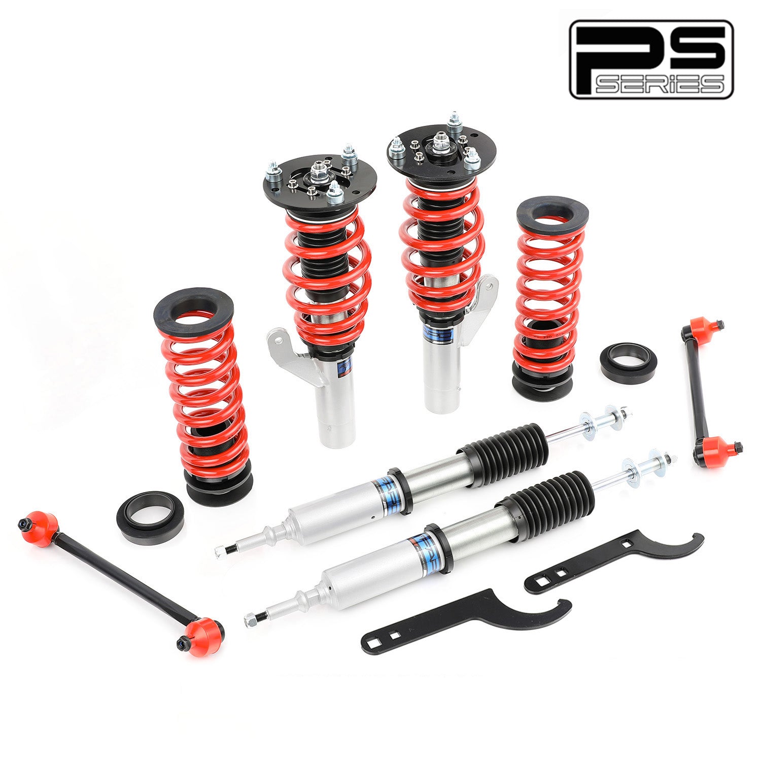 thumbnail image 2 of FAPO Coilover Lowering Kit For BMW 3-Series E90 E91 E92 RWD 2006-2011 – Adjustable Height 2 of 2