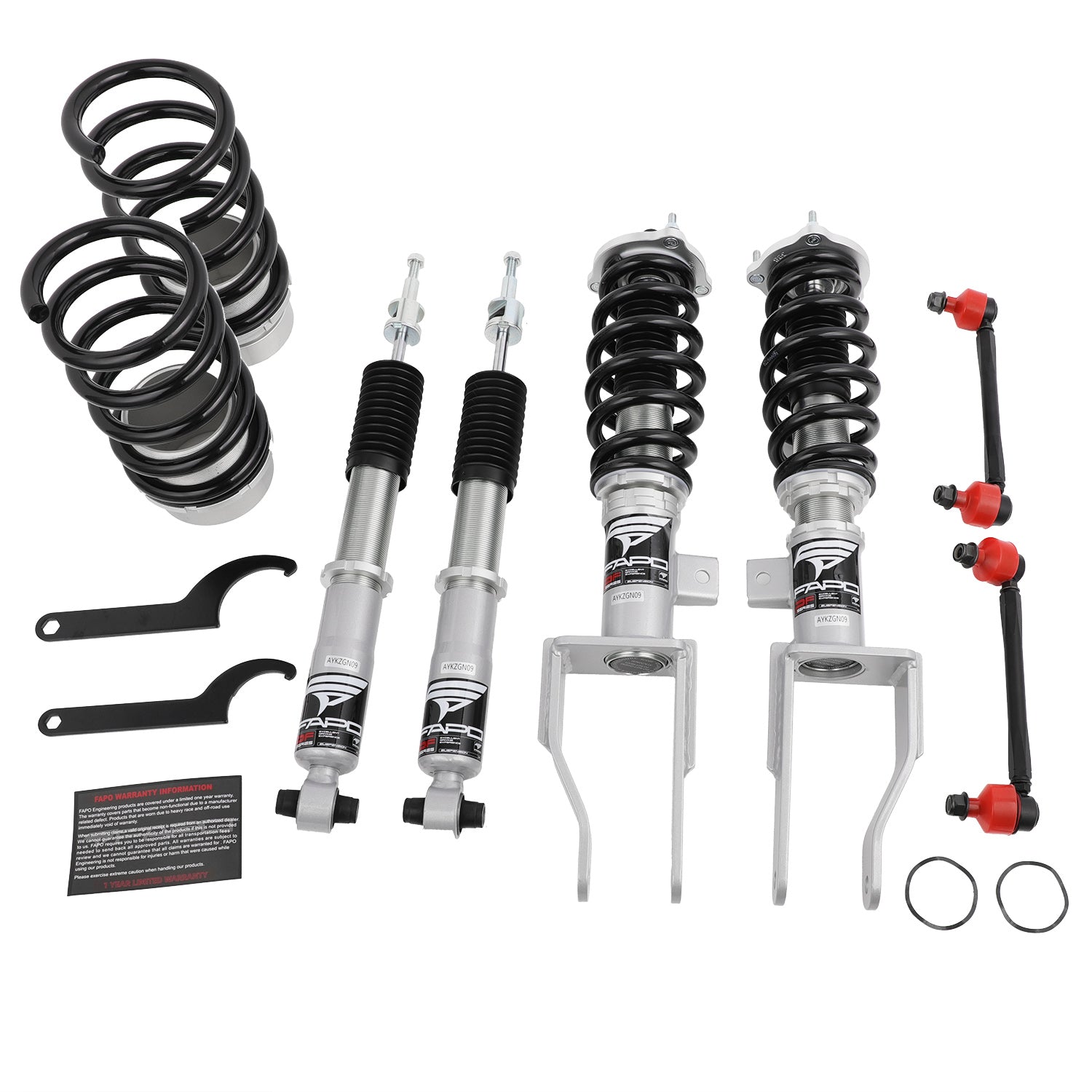 32-Level Damping Coilover For Tesla Model 3 4WD 2017+ PF039820