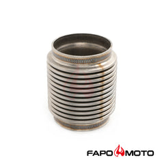 FE902810 2.75   ID T304 SS EXHAUST FLEX BELLOWS 4  Long Flex Joint Pipe ULTRA STRONG