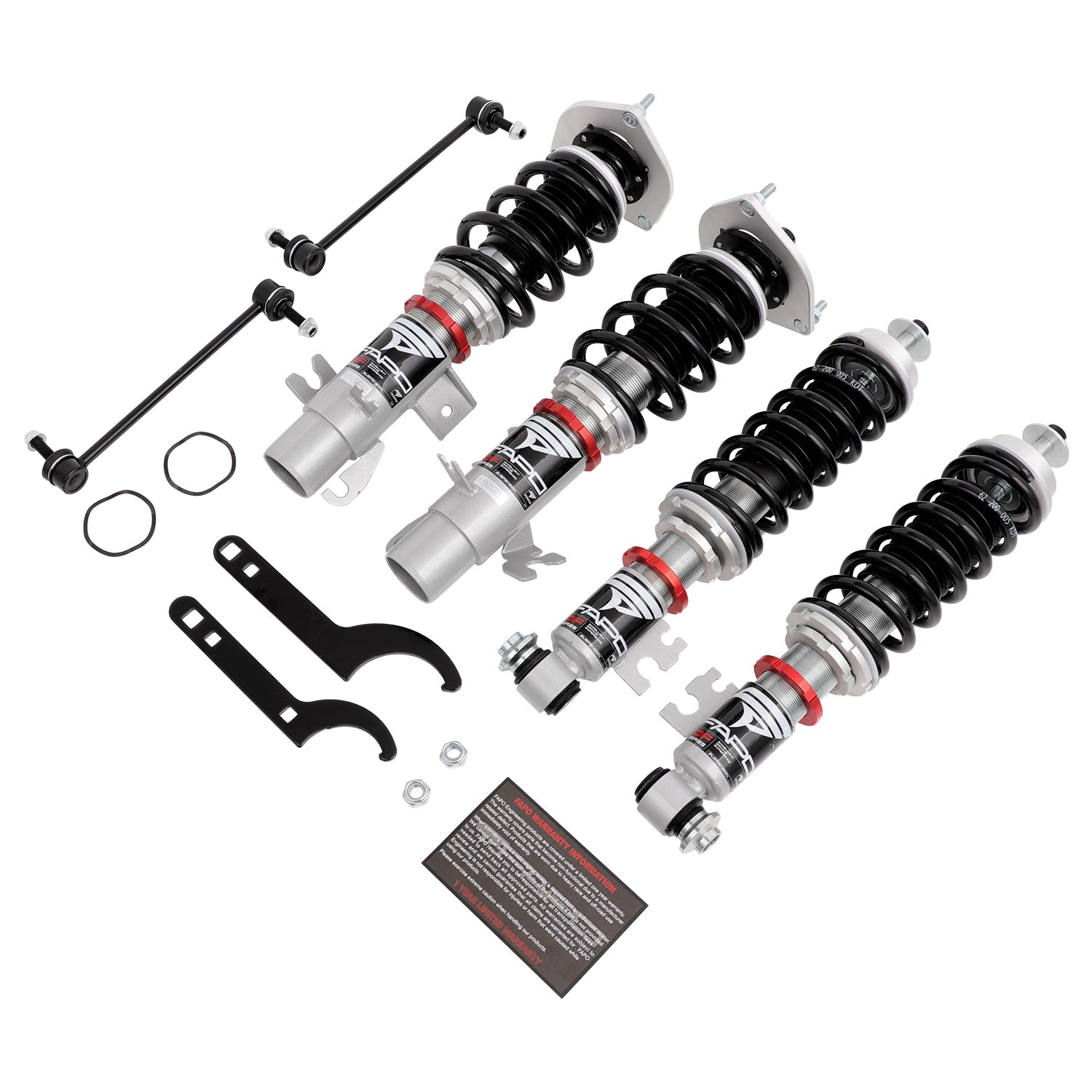 32-Level Damping Coilover for 2006-2015 Mini Cooper R55/R56/R57 Hatch & Convertible PF016620