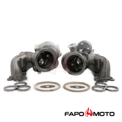 700HP Twin Turbos TD04L 17T FOR BMW N54 335i 335xi 335is E90 E91 E92 E93 3.0L FT100210+FT100220