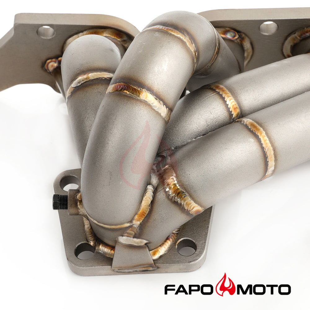WANSMOKE Cast Iron Turbo Exhaust Manifold For 03-10 Focus MZR 2.0 2.3 & Mazda3 Mazda6 B2300 – T3 Flange