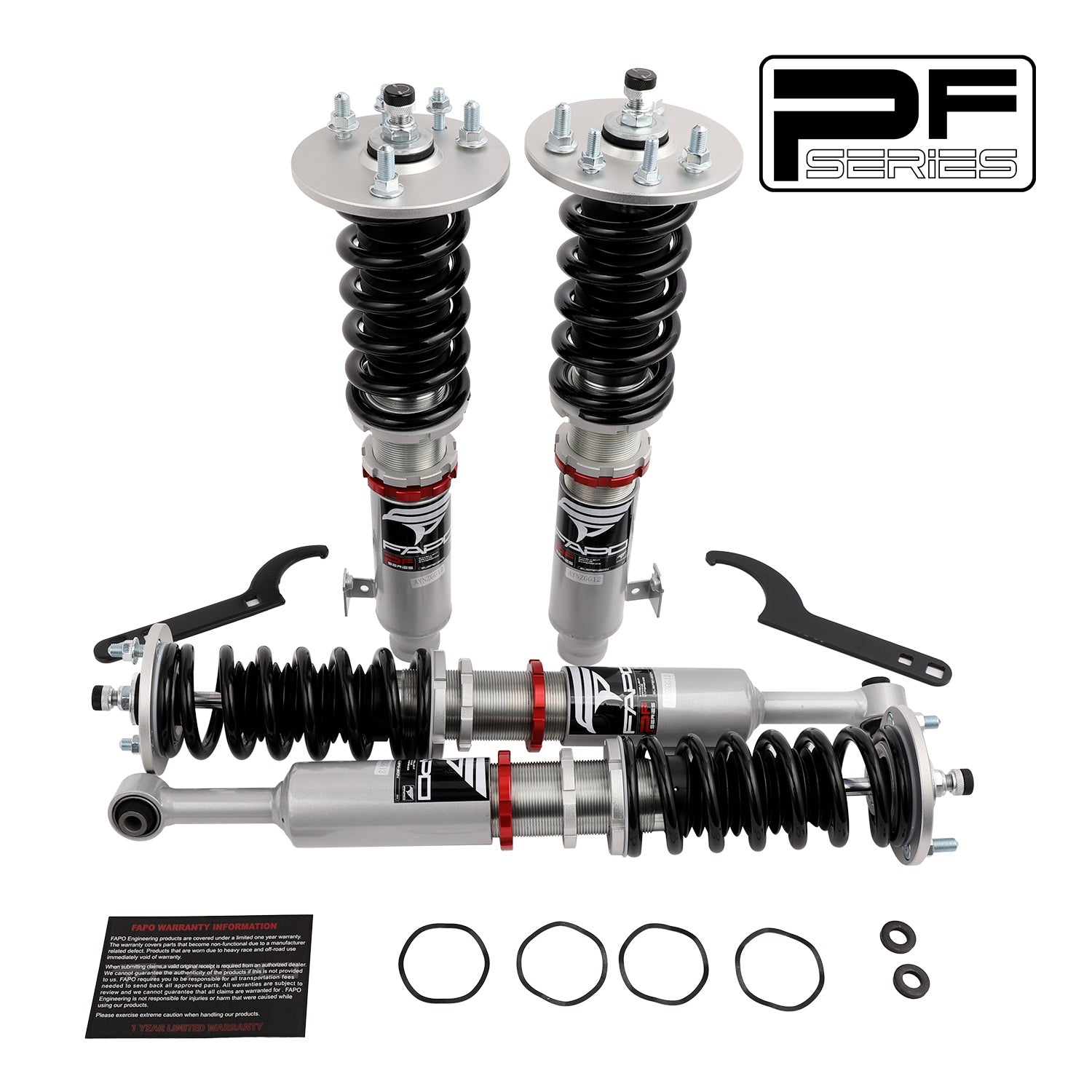 32-Level Damping Coilover for HONDA ACCORD 2003-2007 ACURA TSX 2004-2008 PF012320