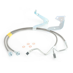Extended SS Brake Line (FRONT) 08-15 Ford F-250 F-350 Super Duty 4WD 4-6  lift