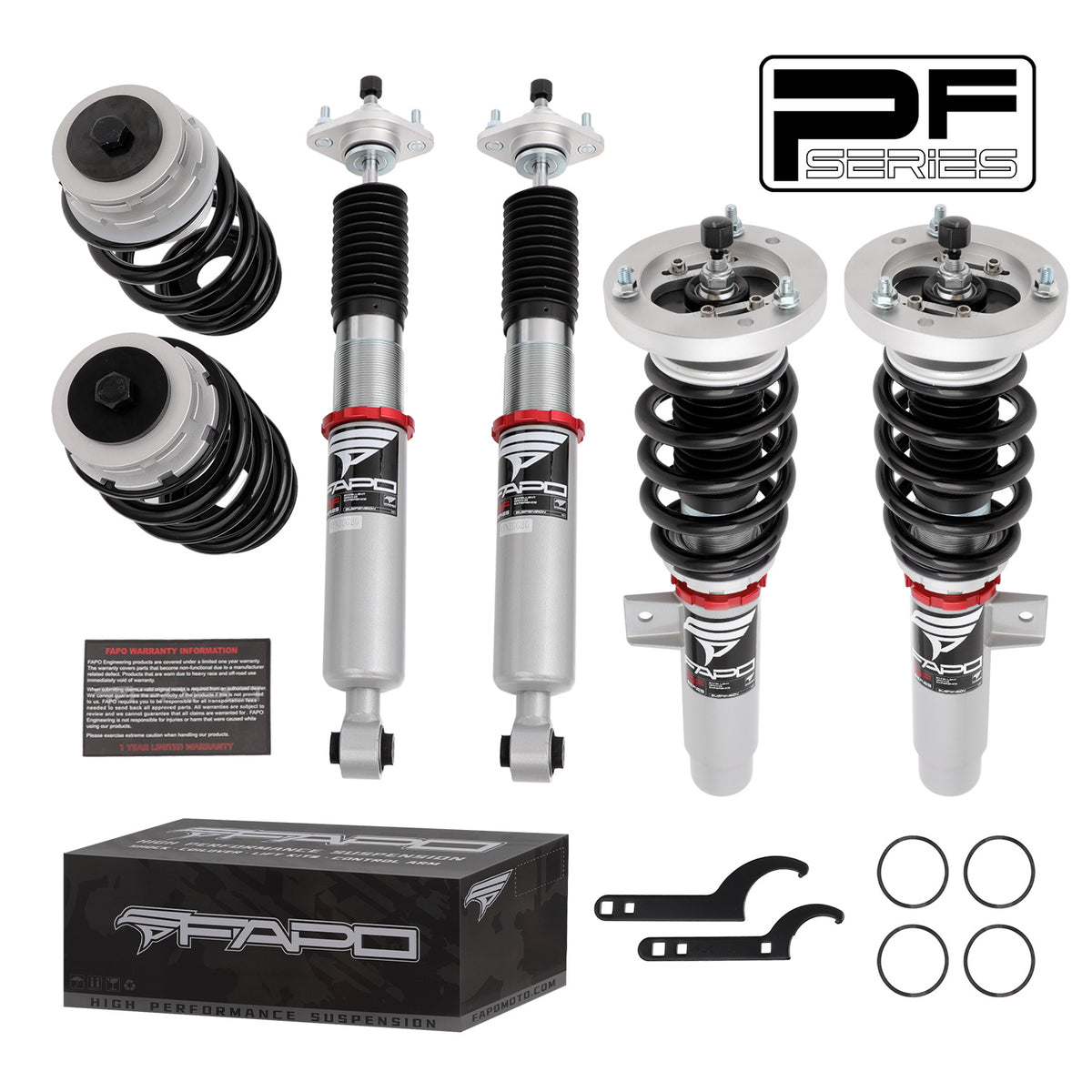 PF006120 PF Coilover for BMW E46 320i 325i 328i RWD 1997-2006
