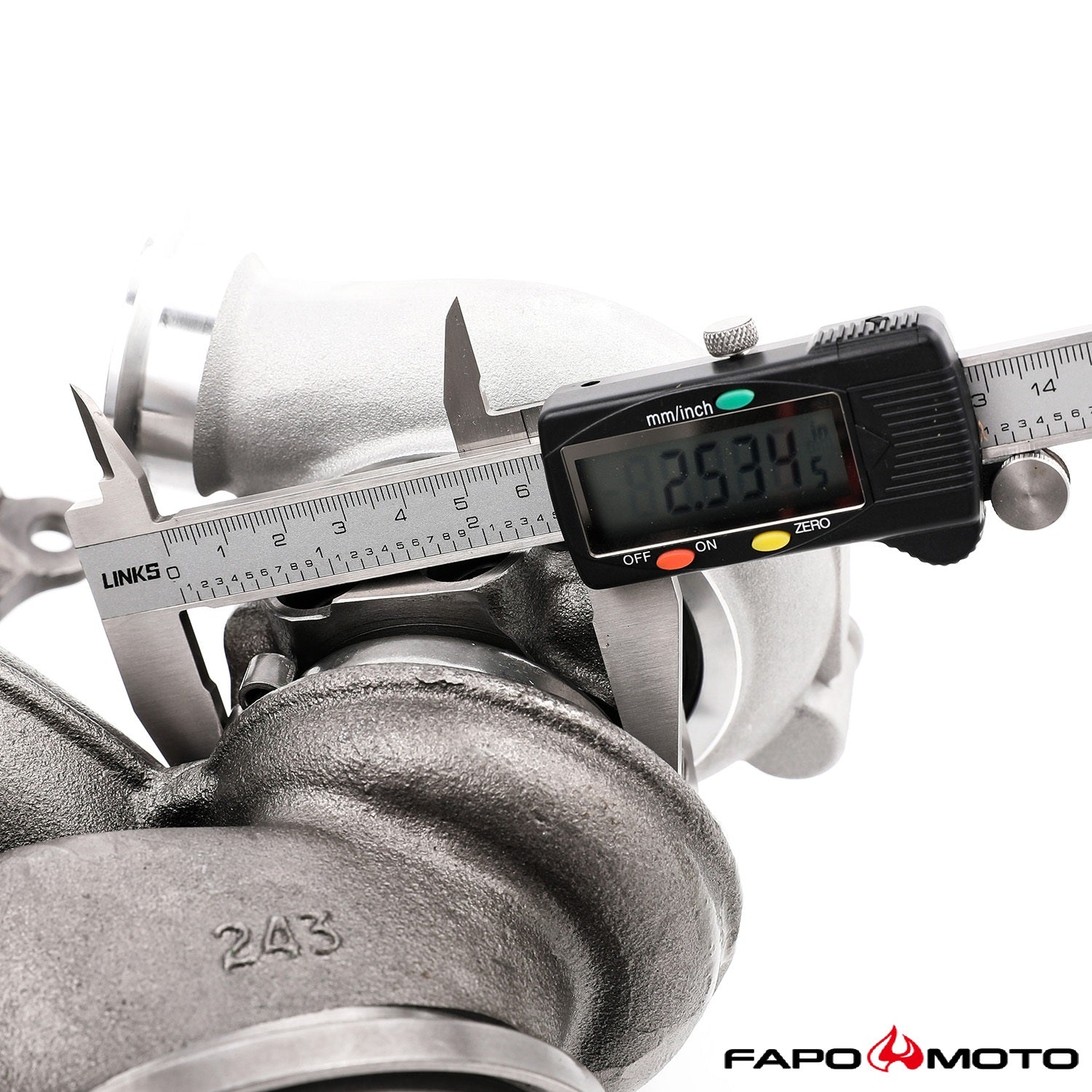 FAPO 500HP Twin Turbos TD03 for BMW N54 535i 135i Z4 X6 740i E60 E82 E89 F71 F01 OE design