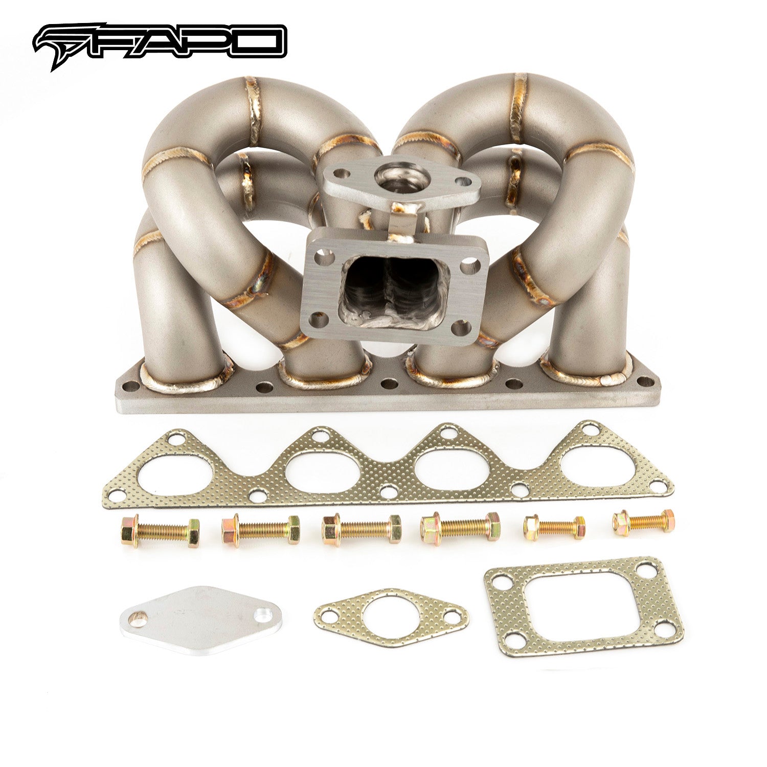 FAPO Turbo Manifold for Honda Civic Acura Integra B16 B18 DOHC VTEC T3 38mm WG