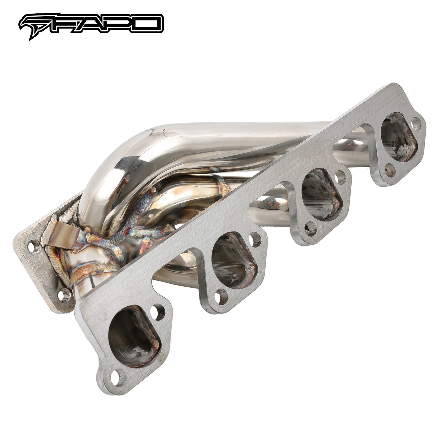 FAPO Turbo Manifold T3 for 83-89 Ford Mustang SVO Thunderbird Mercury Cougar XR-7 Merkur XR4Ti 2.3L Side Mount