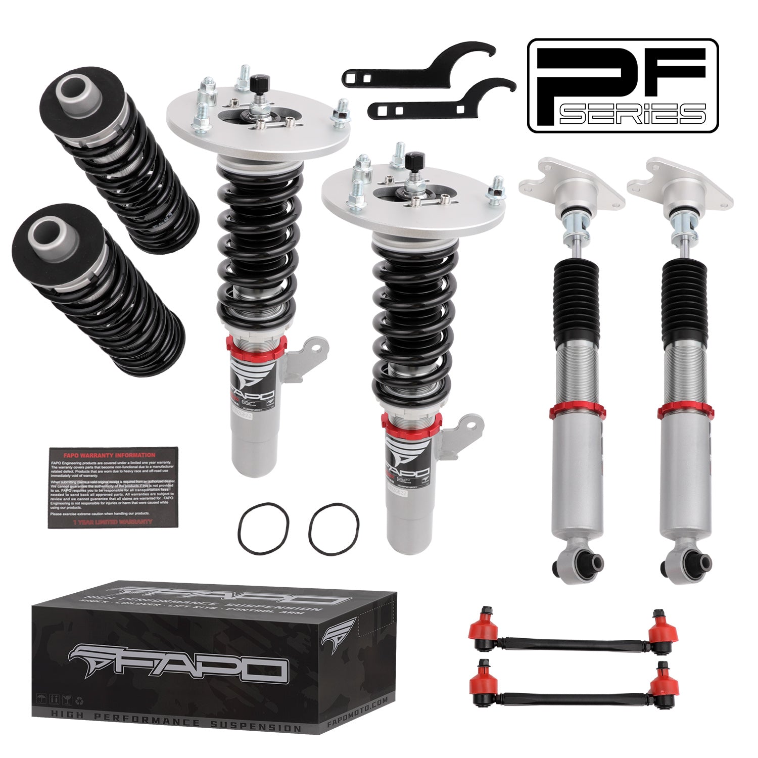 PF006520 PF Coilover for BMW 3-Series F30 328i 335i 13-19 (3 bolts version)