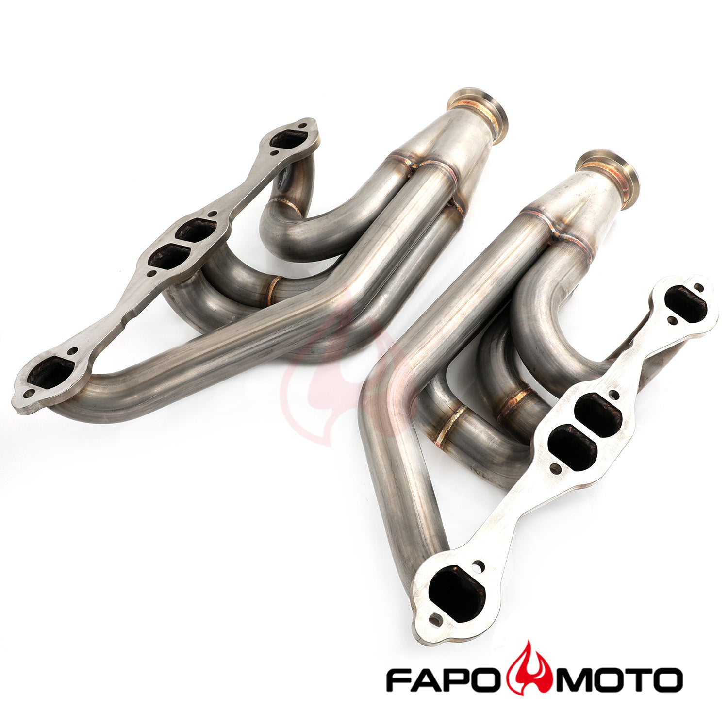 FAPO Turbo Headers for Chevy Chevelle Malibu El Camino A-body Small Block V8 El Camino Impala Bel Air Camaro Nova FE640150