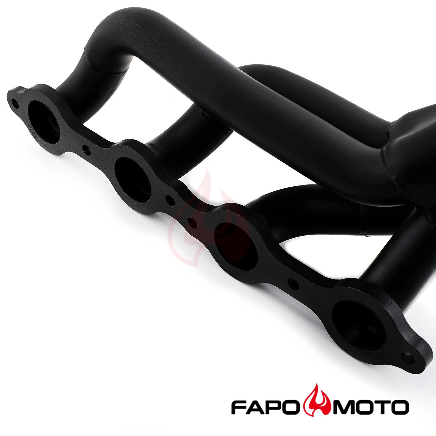 Shorty Headers compatible with 02-13 Silverado Sierra 1500 2500 Tahoe Yukon Suburban Escalade BLACK V8 304 Stainless FE696130