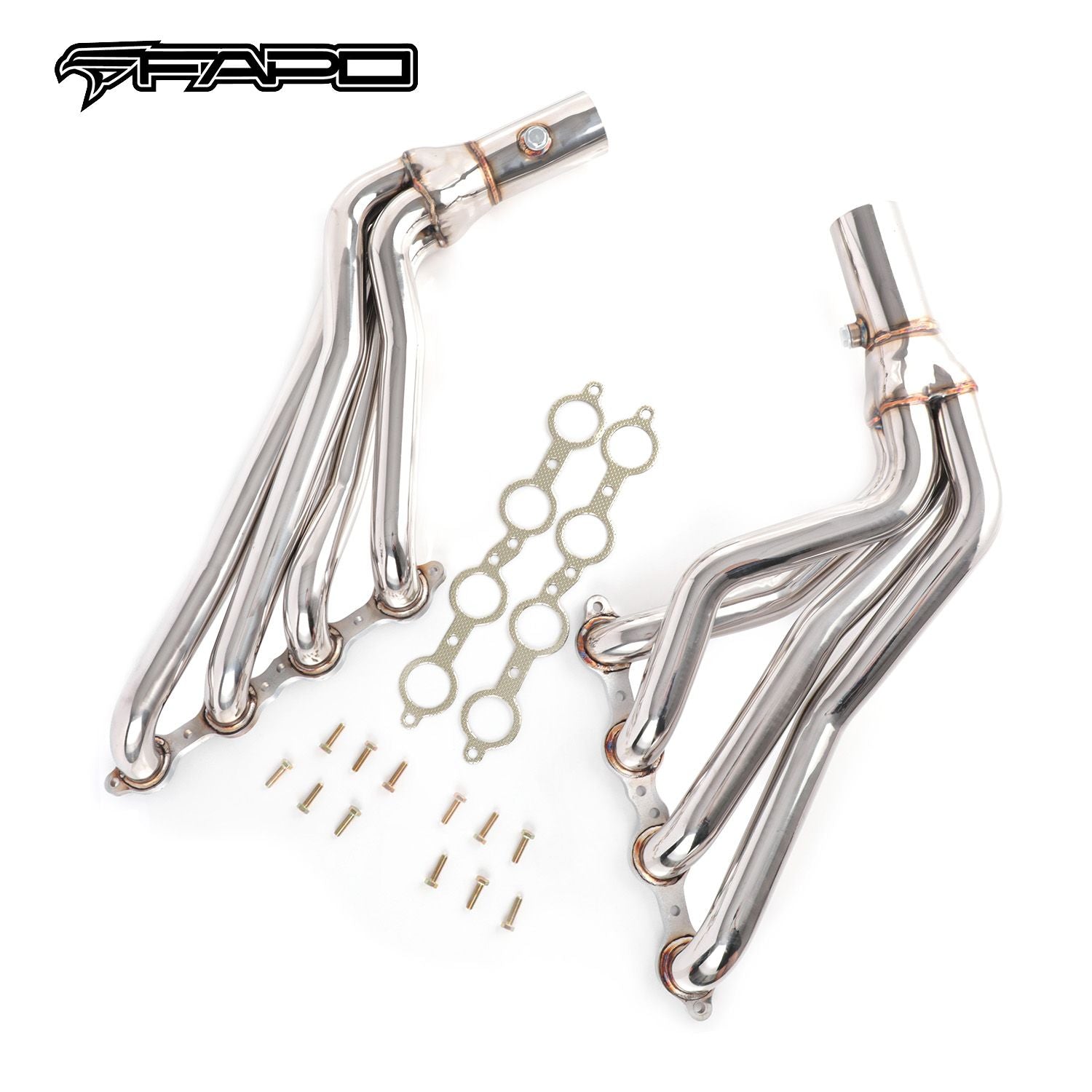 FAPO Long Tube Header 1-7/8  for 99-06 Chevy GMC Silverado Sierra Tahoe Yukon