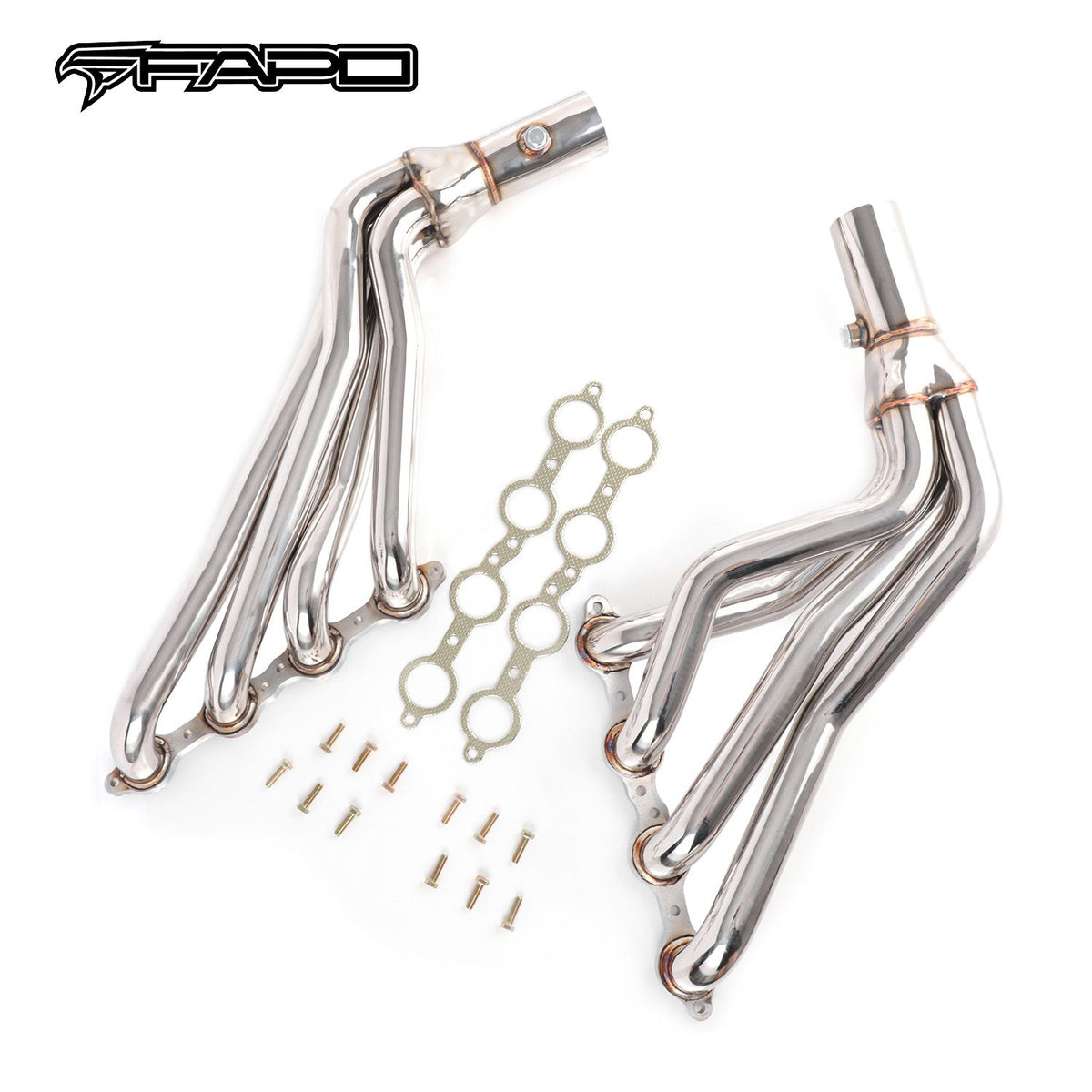 FAPO Long Tube Header 1-7/8  for 99-06 Chevy GMC Silverado Sierra Tahoe Yukon
