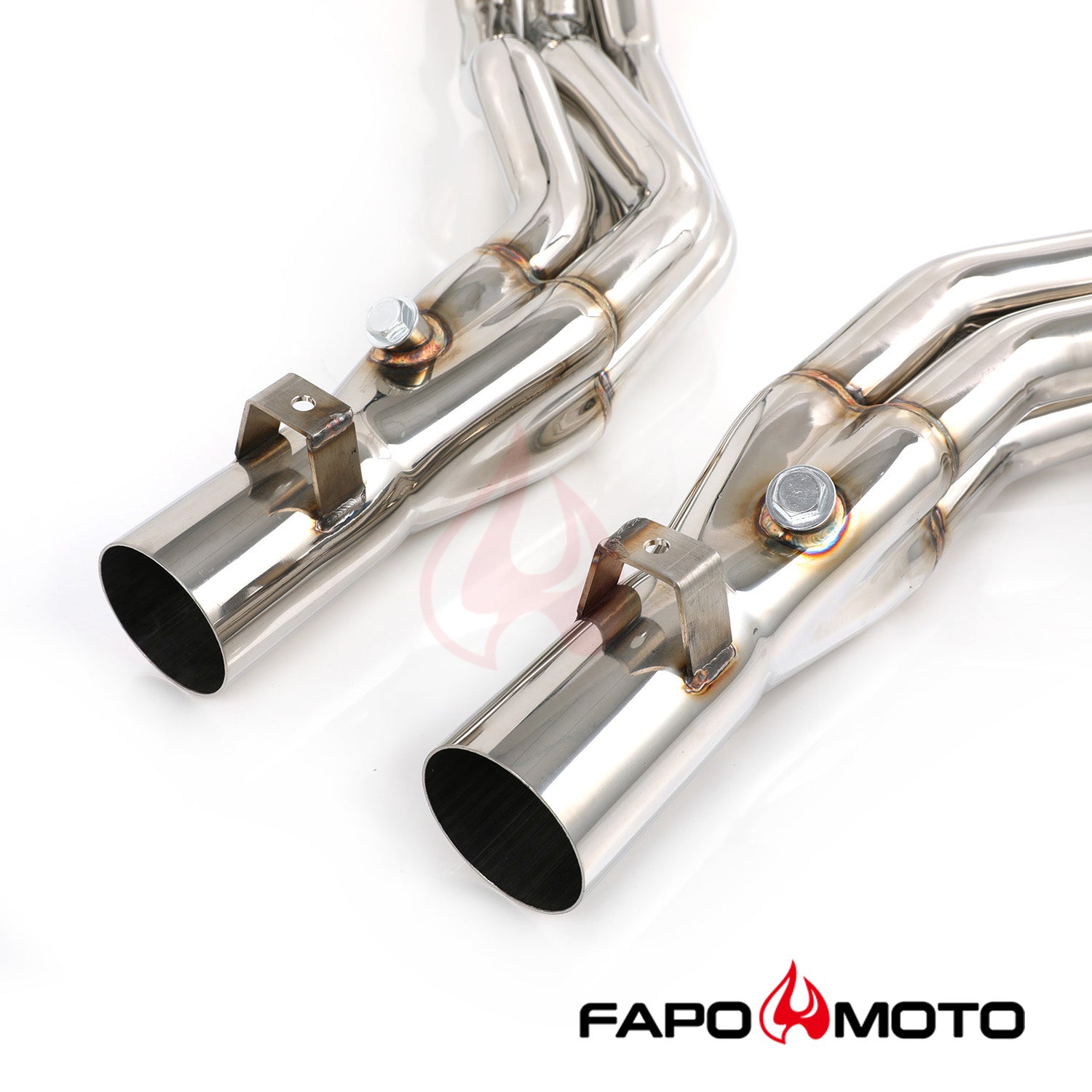 FAPO Long Tube Headers Manifolds for 03-06 Mercedes AMG E55 CLS55 M113 X-Pipe FE635110