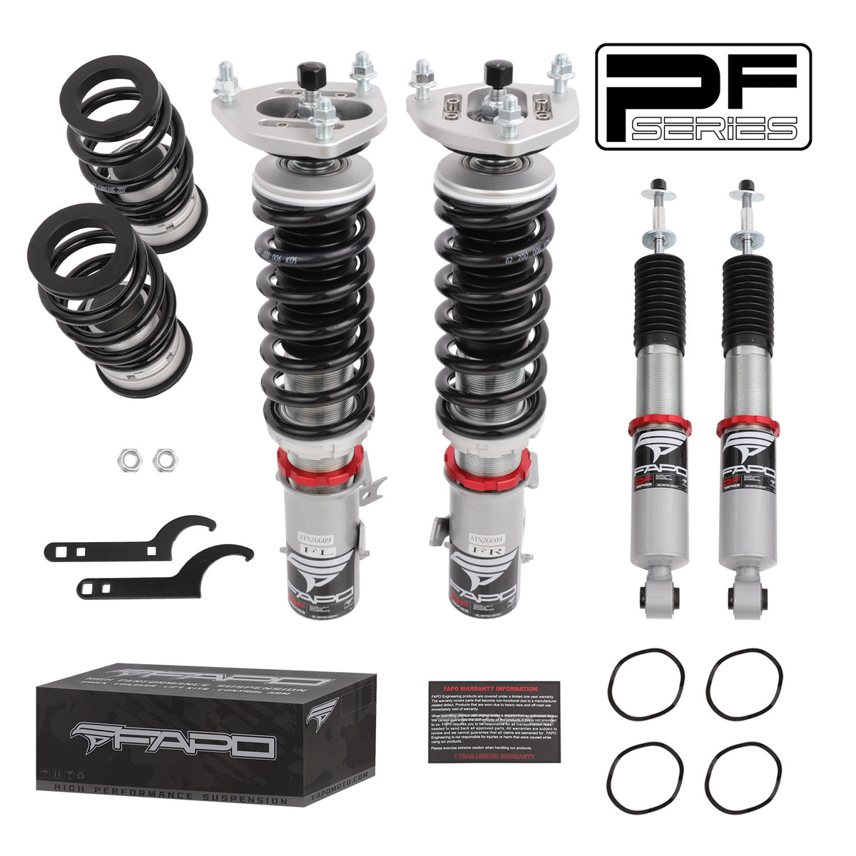 PF002020 PF Coilover for Honda Civic EX LX Sedan 2006-2011