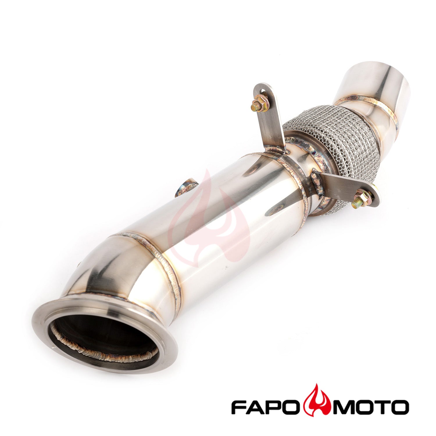 FAPO 4 inch Turbo Downpipe For BMW 535i/ix 640i F10/F11/F07/F12/F13/F06 N55 2015+
