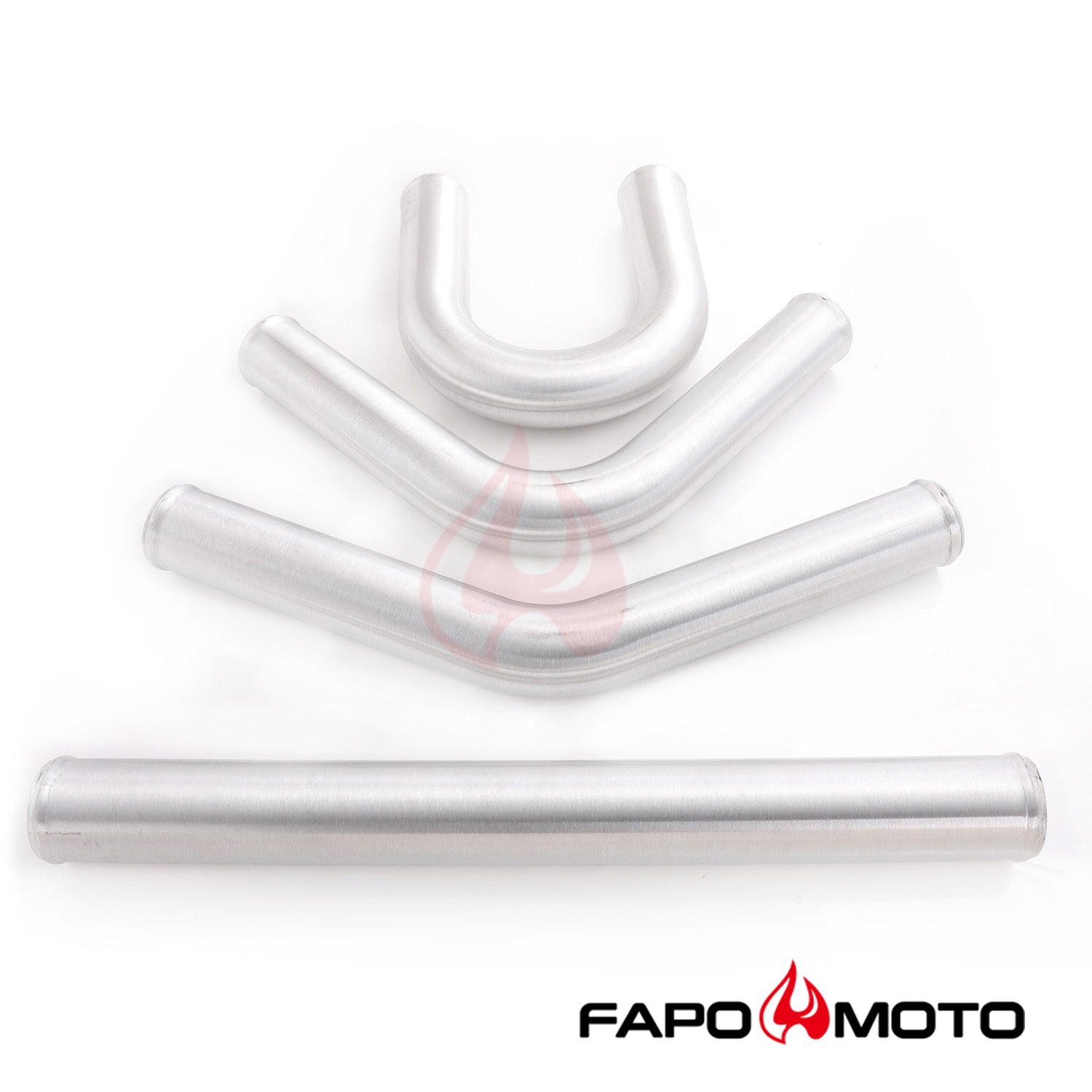 2.5¡±  63mm Turbo Intercooler Pipe Kit Aluminum Polished Hose Clamp DIY black Universal FE559210