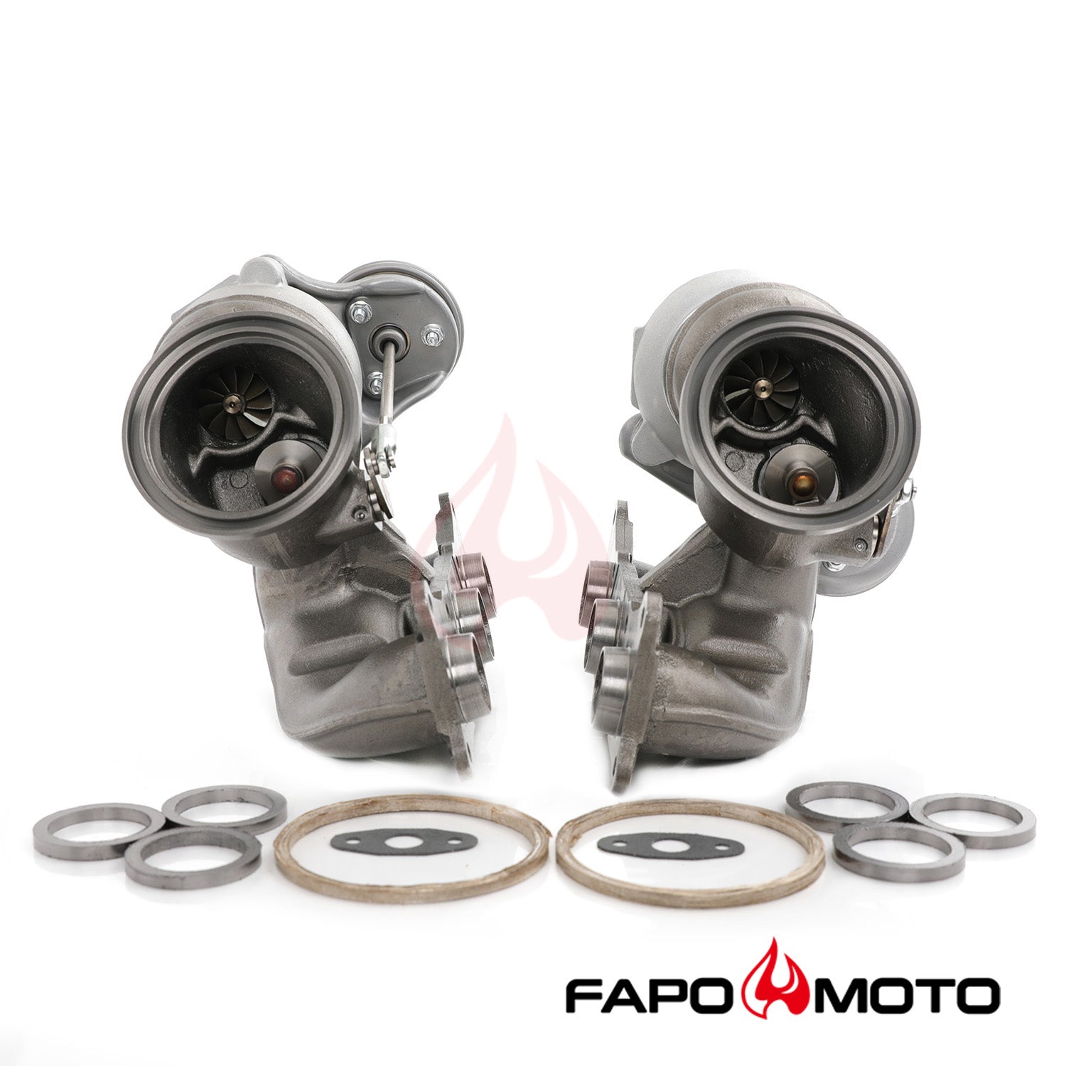500HP Twin Turbos TD03 for BMW N54 335i 335xi 335is E90 E91 E92 E93 OE design FT100110+FT100120