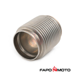 2.75   ID T304 SS EXHAUST FLEX BELLOWS 4  Long Flex Joint Pipe ULTRA STRONG FE902810