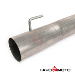 FAPO Muffler Delete Pipe Kit for 11-17 Ford F250 F350 Super Duty 6.7L Diesel 4in 409SS