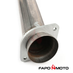 FAPO Muffler Delete Pipe Kit for 11-17 Ford F250 F350 Super Duty 6.7L Diesel 4in 409SS