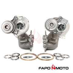 FAPO 900HP Twin Turbos TD04 19T for BMW N54 535i 135i Z4 X6 740 E60 E89 F71 F01