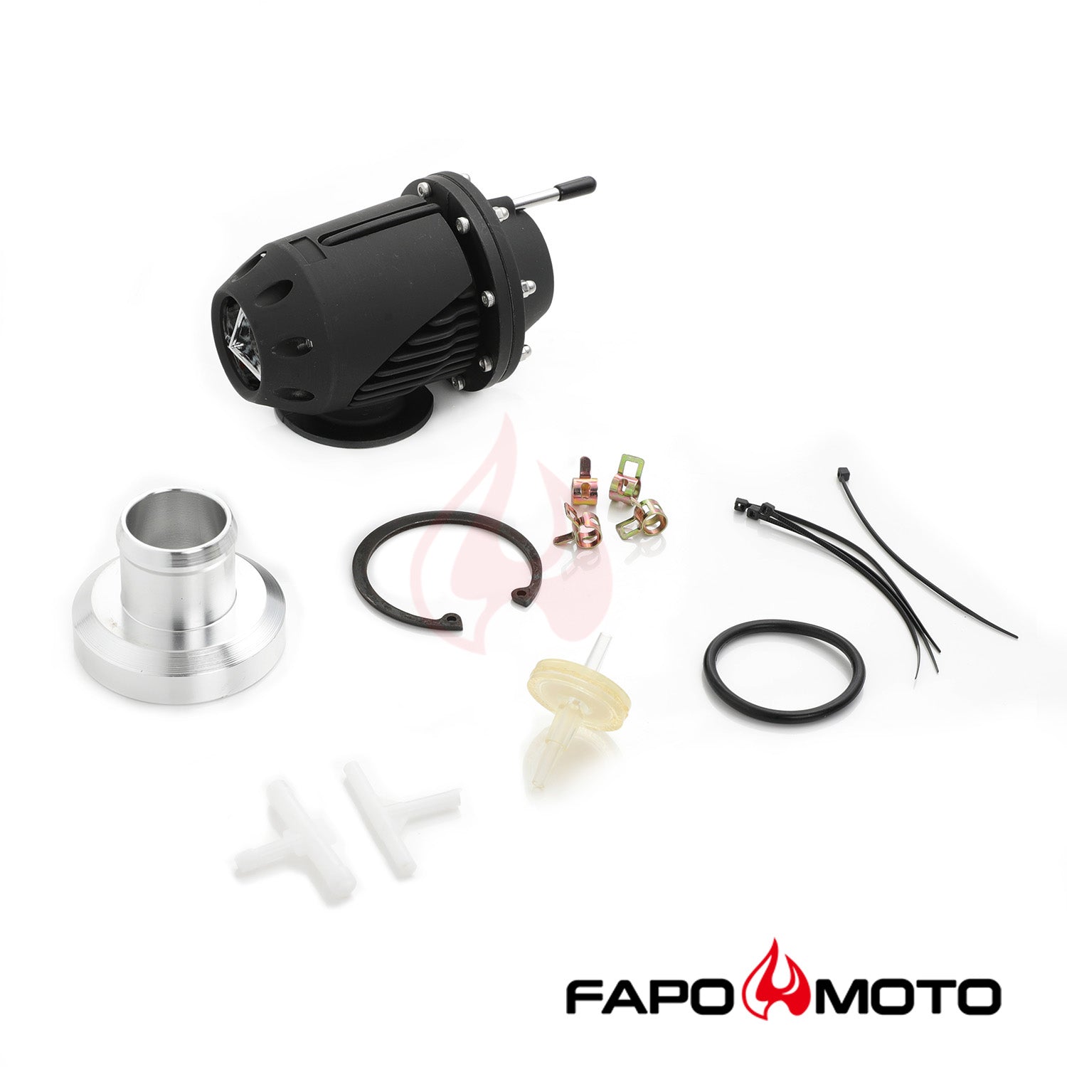 FAPO Charge Pipe Kit for BMW N54 135i 335i 335is 1M E82 E88 E90 E92 E93 SSQV BOV BLOW OFF VALVE Intake Hard Pipe Black FE591320