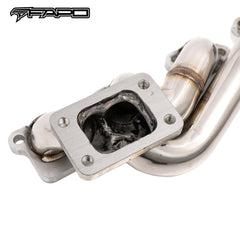 FAPO Turbo Manifold T3 for 83-89 Ford Mustang SVO Thunderbird Mercury Cougar XR-7 Merkur XR4Ti 2.3L Side Mount