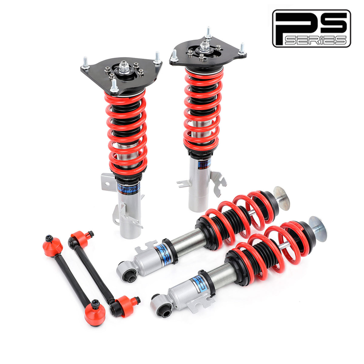PS016510 PS Coilover for Mini Cooper R50 Cooper R53 02-06 Adj Height