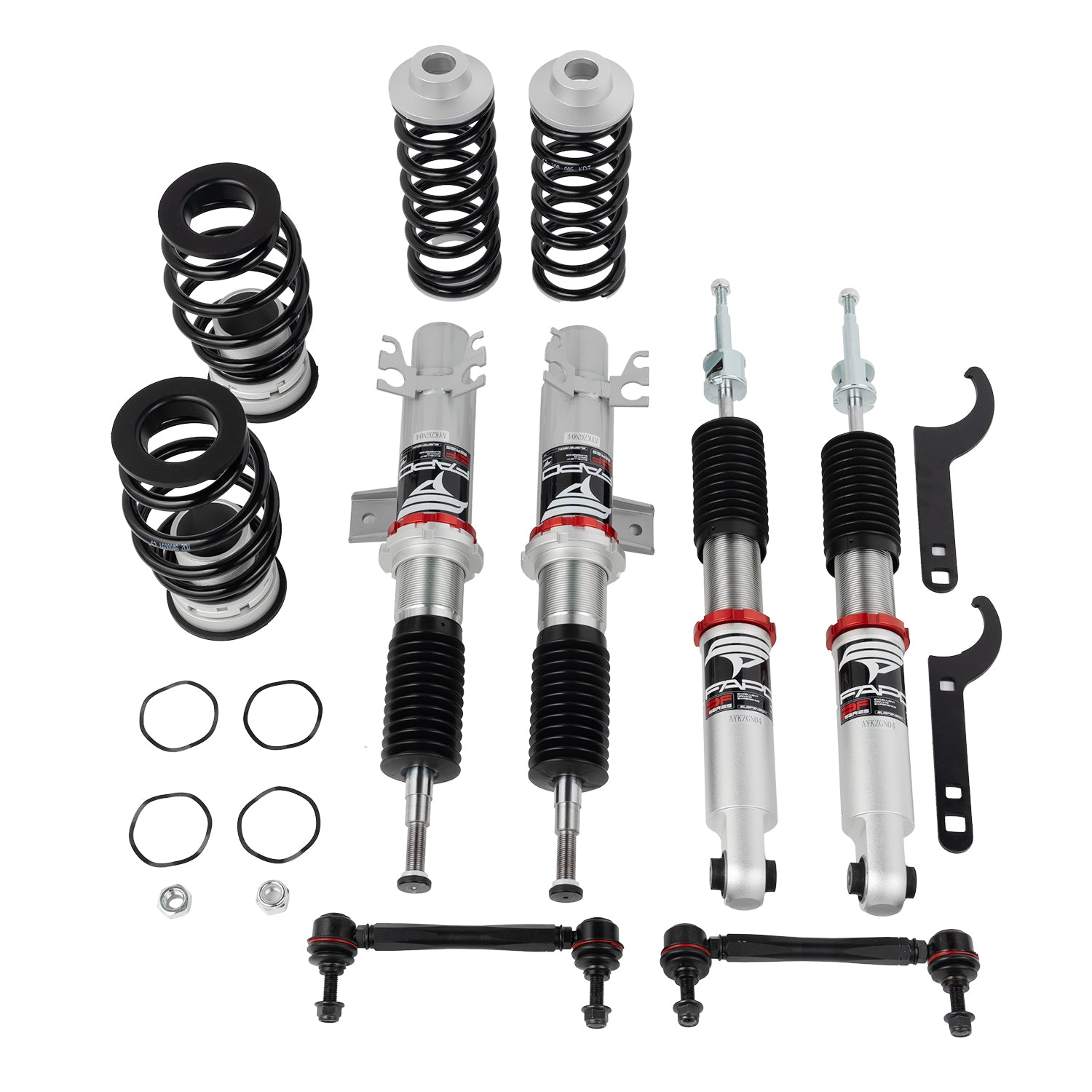 32-Level Damping Coilover for Volkswagen Polo MK5/MK6 2009-2017+ / Jetta VA3 2019+ / Audi A1 8X & GB 2010-2018+ PF004320
