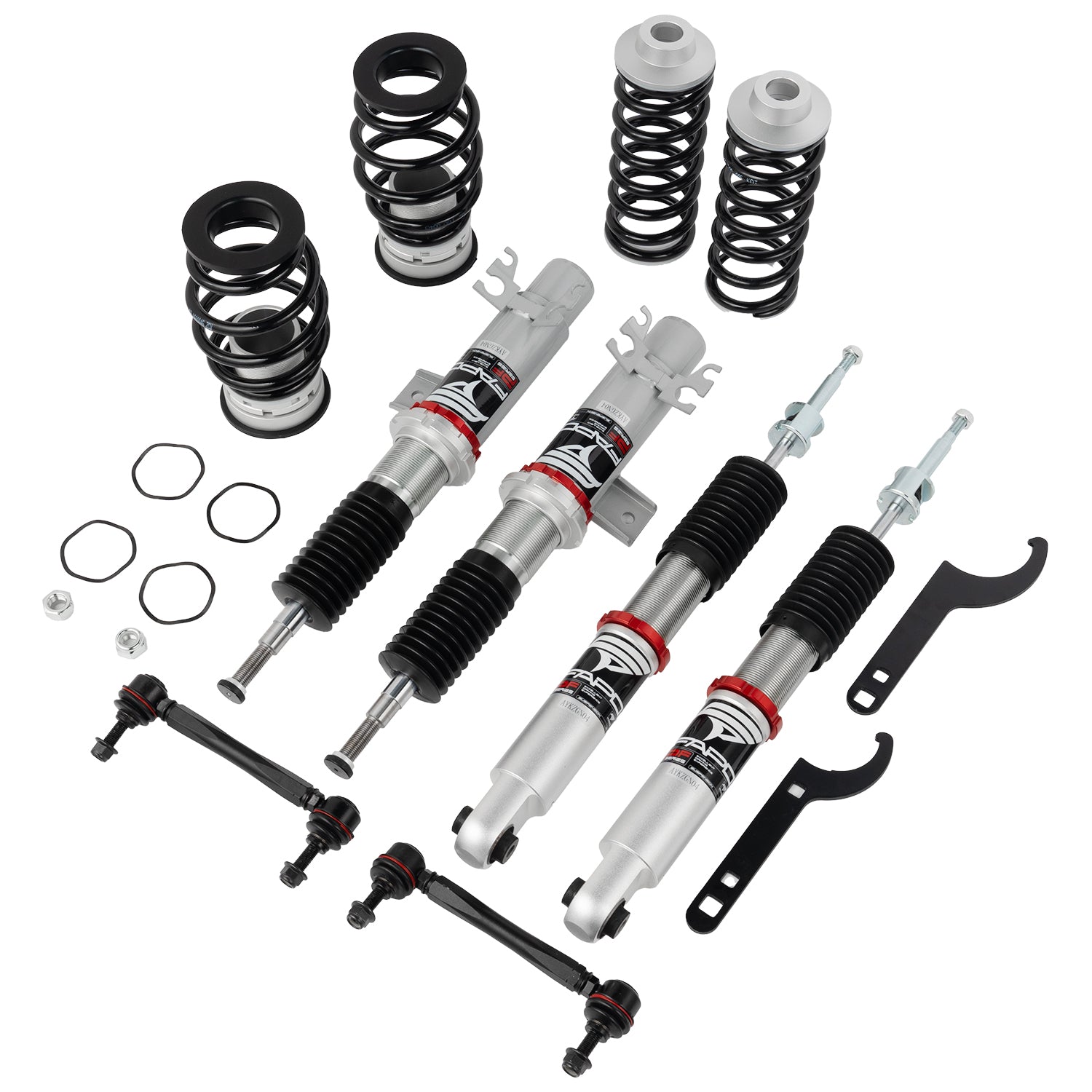 32-Level Damping Coilover for Volkswagen Polo MK5/MK6 2009-2017+ / Jetta VA3 2019+ / Audi A1 8X & GB 2010-2018+ PF004320
