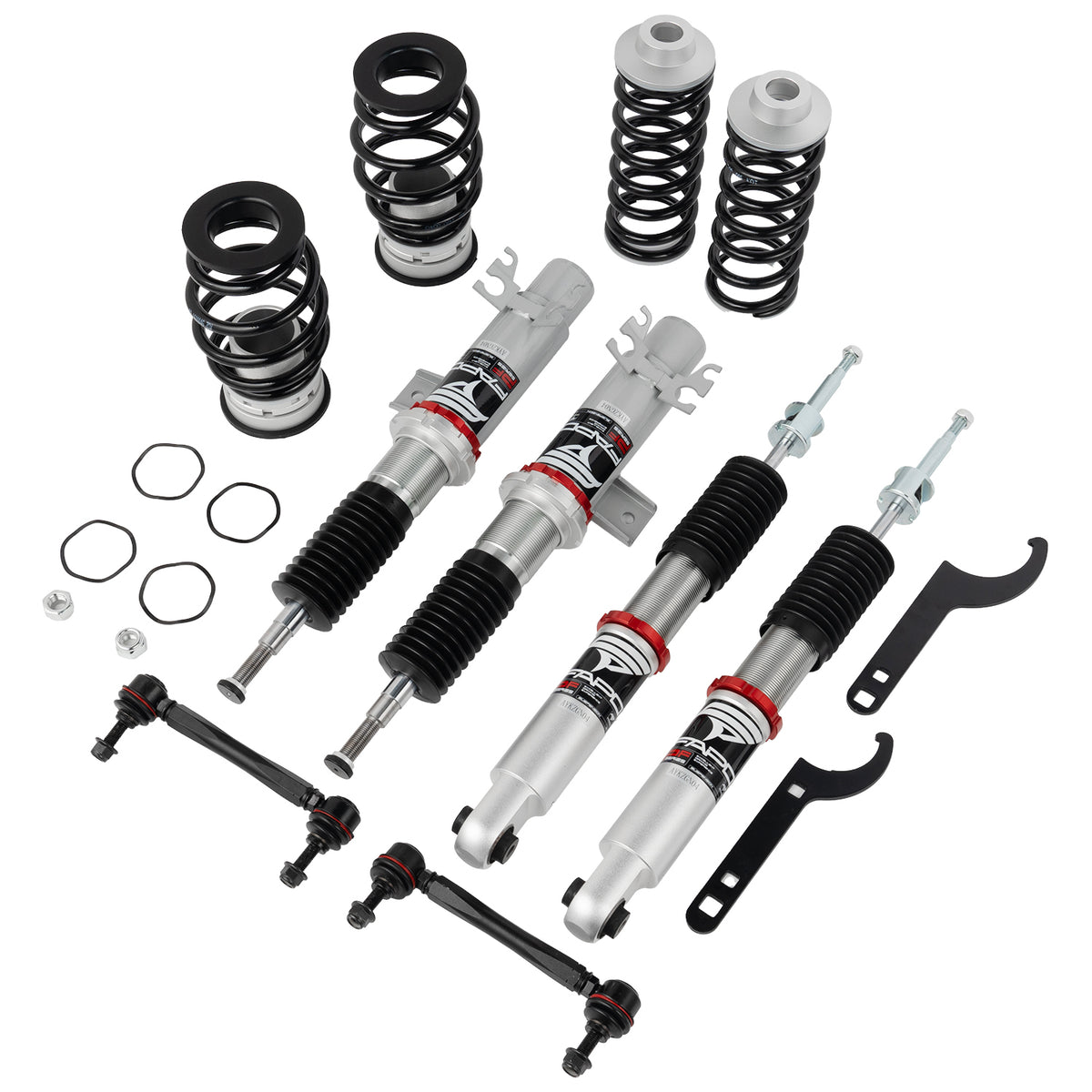 32-Level Damping Coilover for Volkswagen Polo MK5/MK6 2009-2017+ / Jetta VA3 2019+ / Audi A1 8X & GB 2010-2018+ PF004320