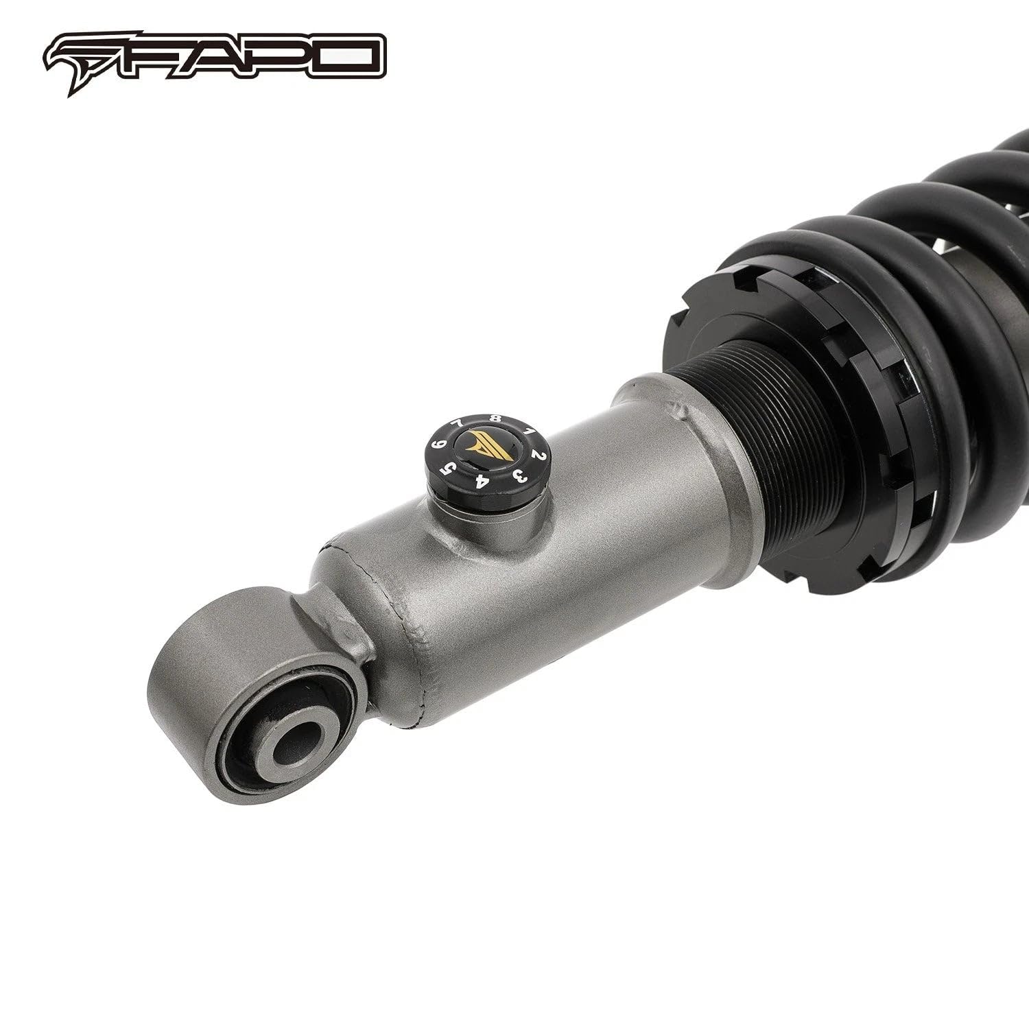 8-Stage 3-4 in Lift Front and Rear Shocks for 2004-2024 Nissan Titan 4WD 	PA392830 PA492830