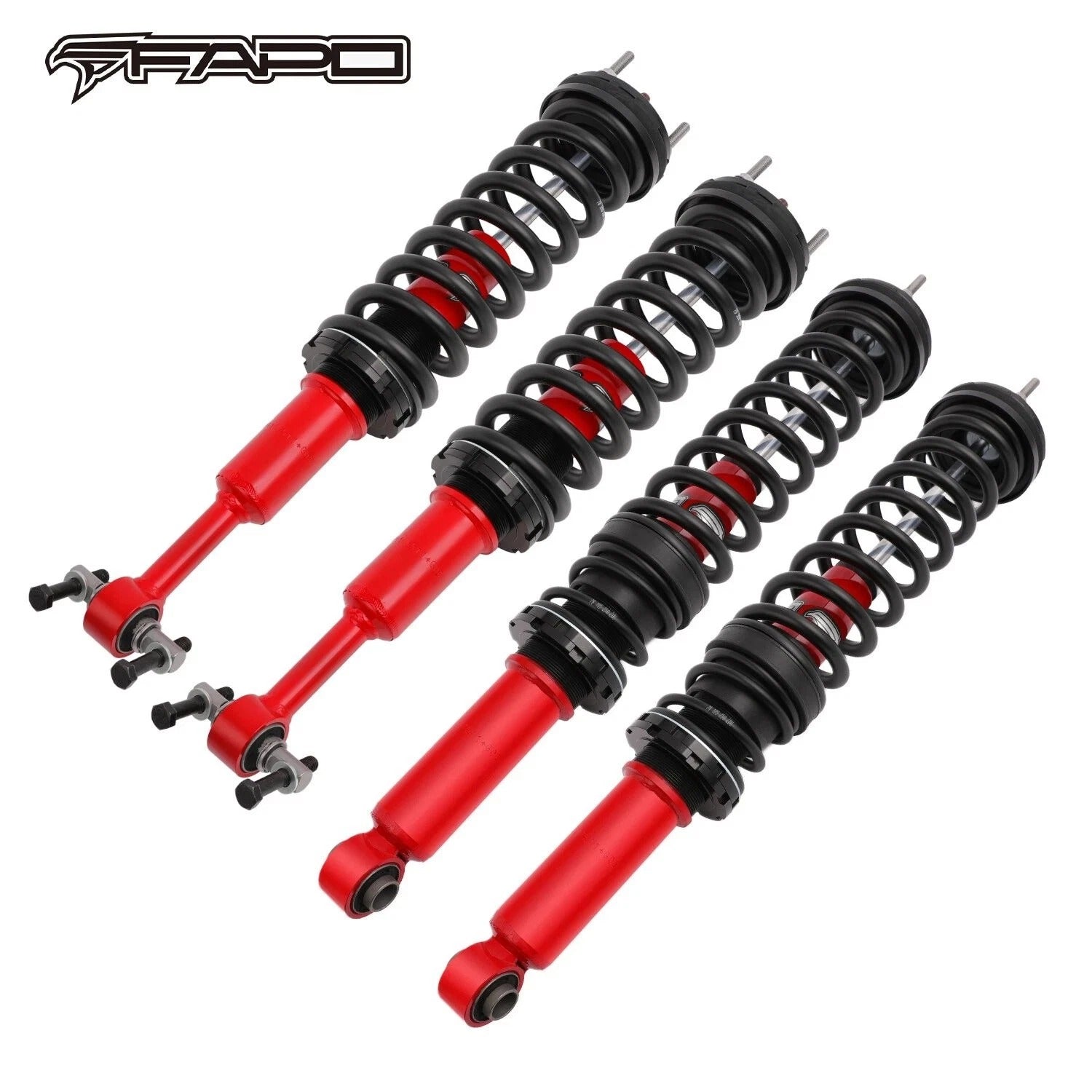 FAPO Full Set 3-4 in Lift Struts for Ford BRONCO 2021 - 2026 4WD PA167511 PA267511 4PCS