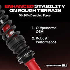 FAPO P1 Front 0-2 in Lift Struts for 2003-2021 Toyota Land Cruiser Prado 4Runner FJ Cruiser Hilux Fortuner PA165110