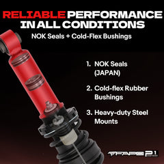 FAPO P1 Front 3-3.5 in Lift Struts for Toyota Tundra 2007-2021 PA165611