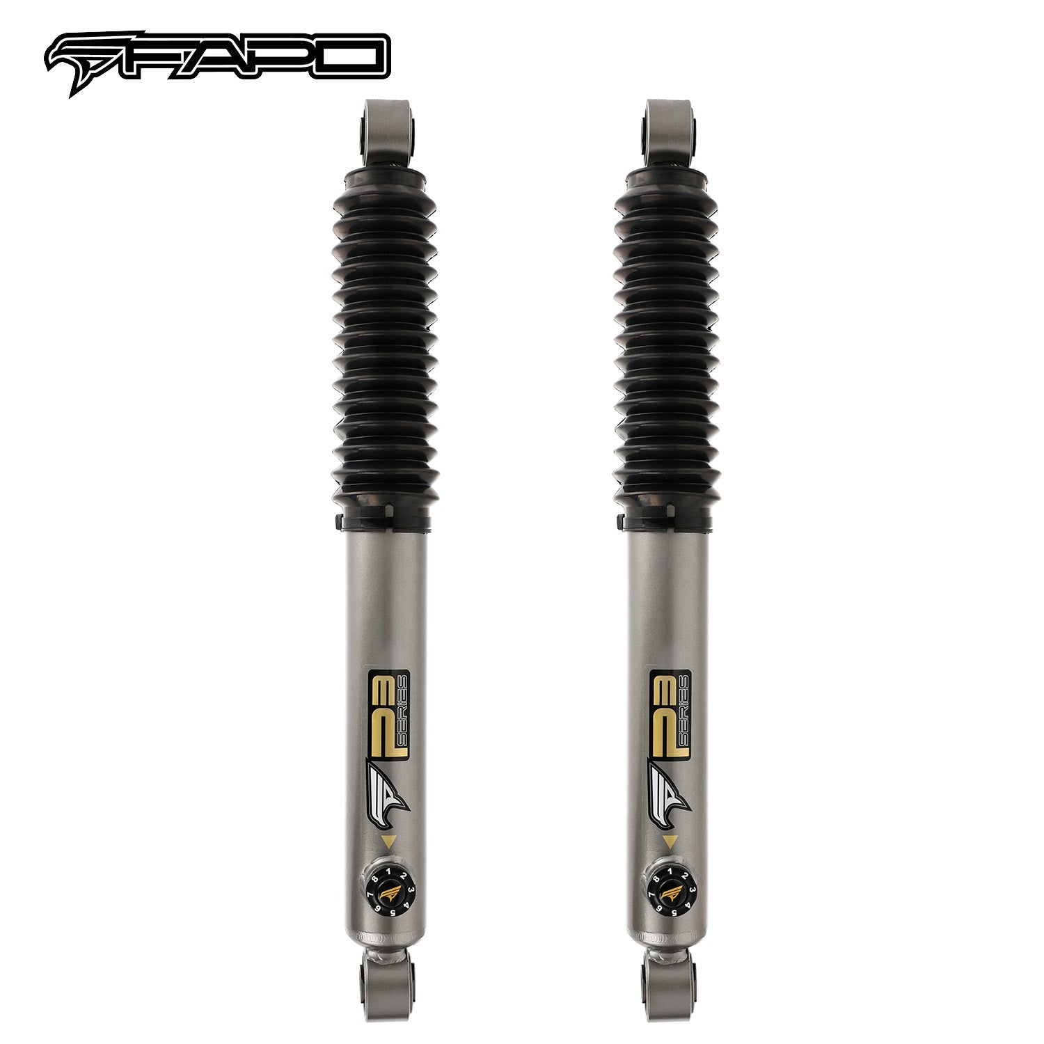 8-Stage Rear 0-5.5 in Lift Shocks for Toyota Tacoma 1995-2004 P3 PA097030