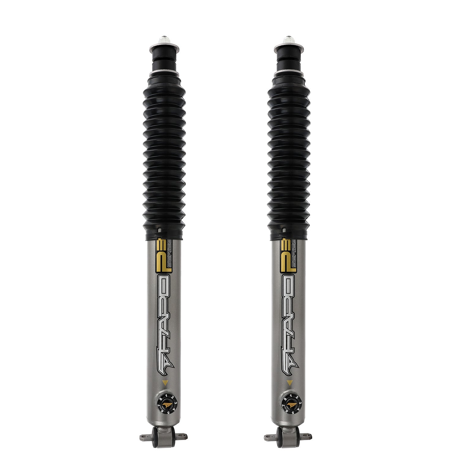 8-Stage Front 1-3 in Lift Shocks for 1997-2006 Jeep Wrangler TJ- P3 PA164430