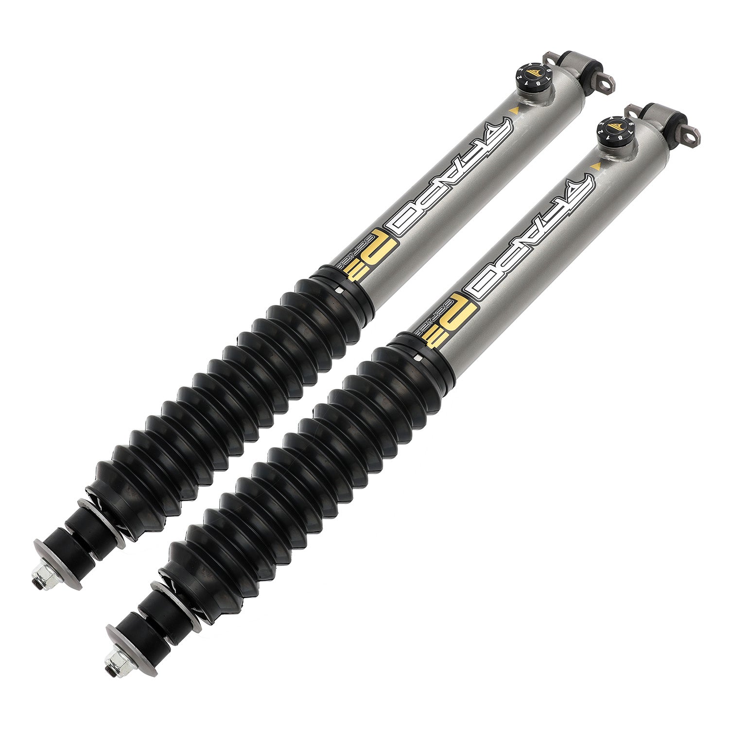 8-Stage Front 1-3 in Lift Shocks for 1997-2006 Jeep Wrangler TJ- P3 PA164430