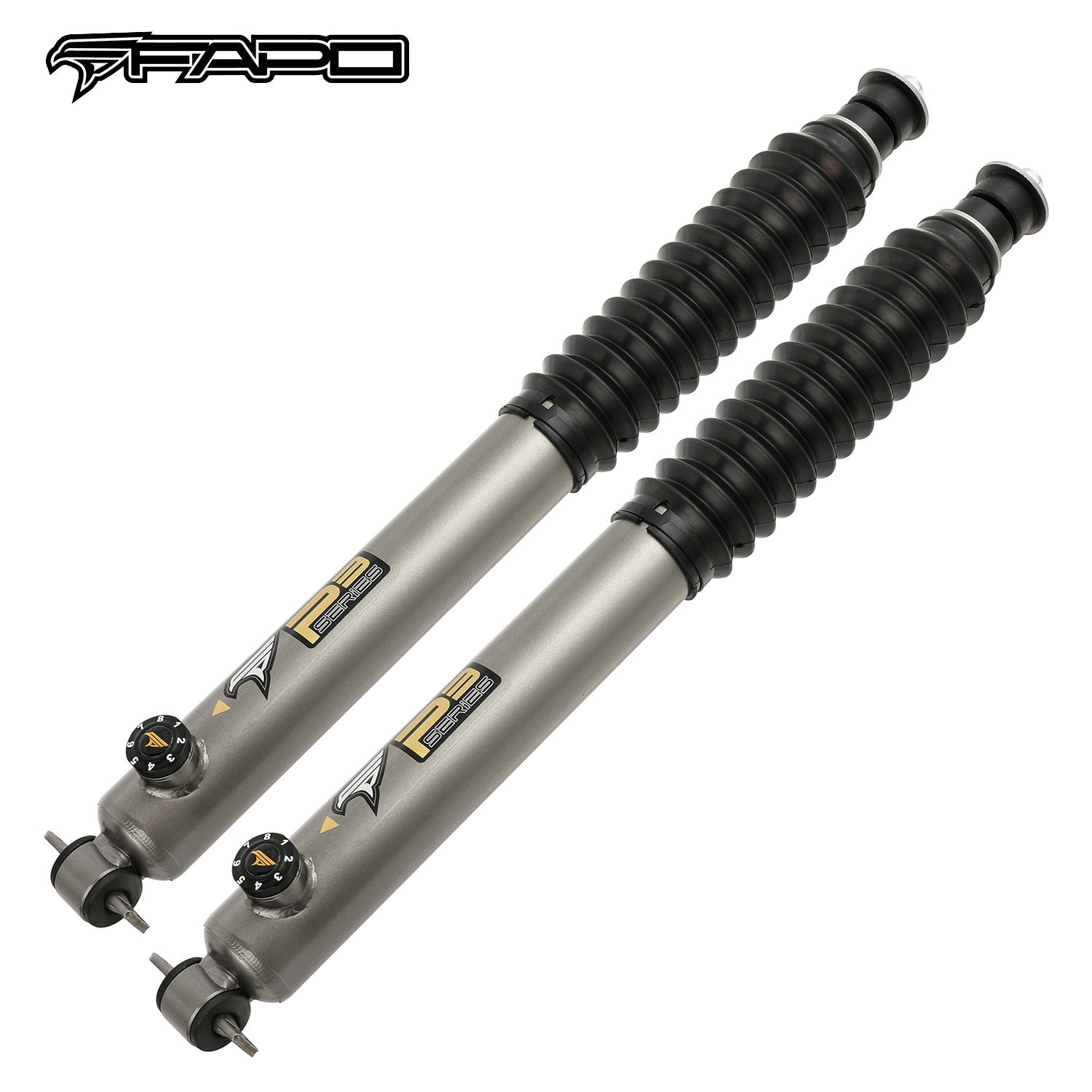 8-Stage Front 1-3 in Lift Shocks for 1984-2001 Jeep Cherokee XJ- P3 PA164631