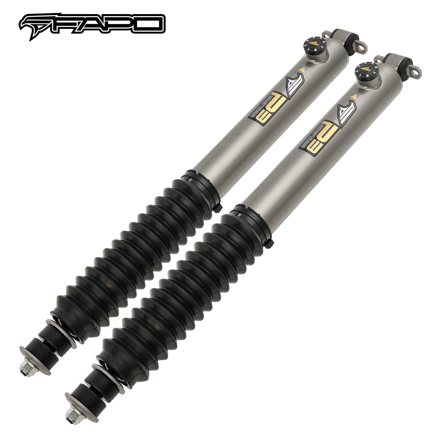 8-Stage Front 1-3 in Lift Shocks for 1984-2001 Jeep Cherokee XJ- P3 PA164631