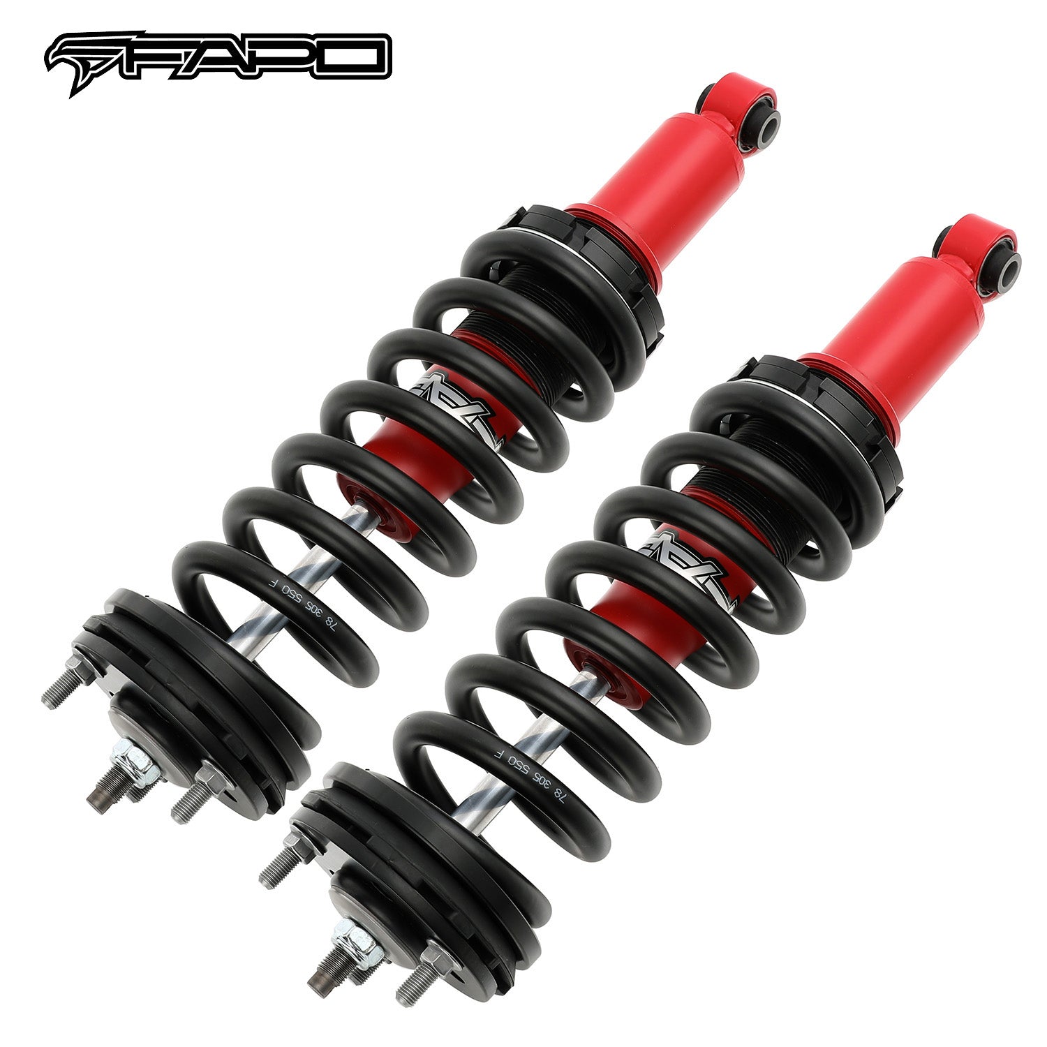 FAPO P1 Front 2.5-3.5 in Lift Struts for Nissan Frontier 2005-2022 PA192111