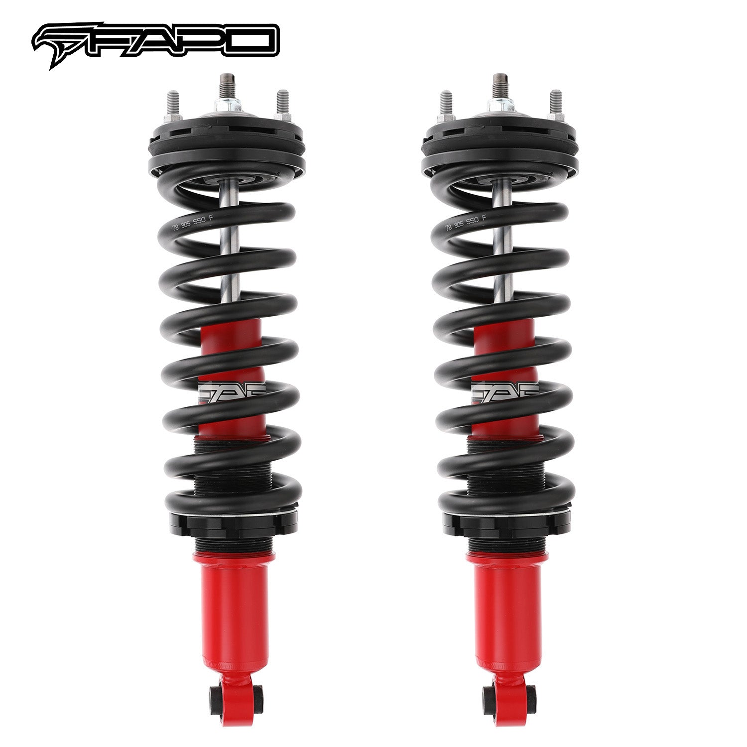 FAPO P1 Front 2.5-3.5 in Lift Struts for Nissan Frontier 2005-2022 PA192111