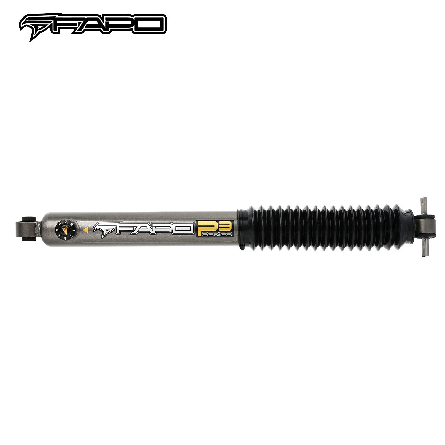 8-Stage Rear 0-2.5 in Lift Shocks for 2007-2018 Jeep Wrangler JK-P3 PA260630